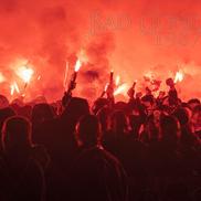 Ultrașii radicali ai lui Olympique Lyon / Sursă foto: Facebook@ Bad Gones 1987 - Officiel