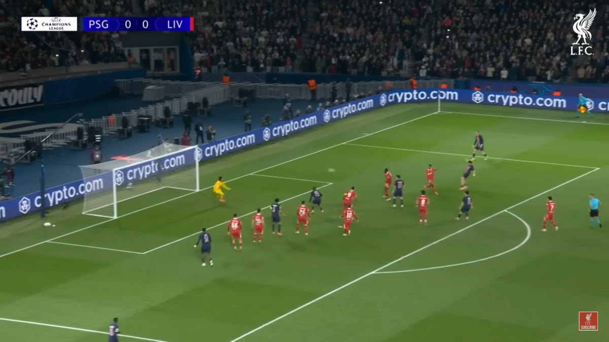 Golul anulat al lui Kvaratskhelia în PSG - Liverpool