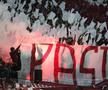 Rapid, torțe la meciul cu FCSB