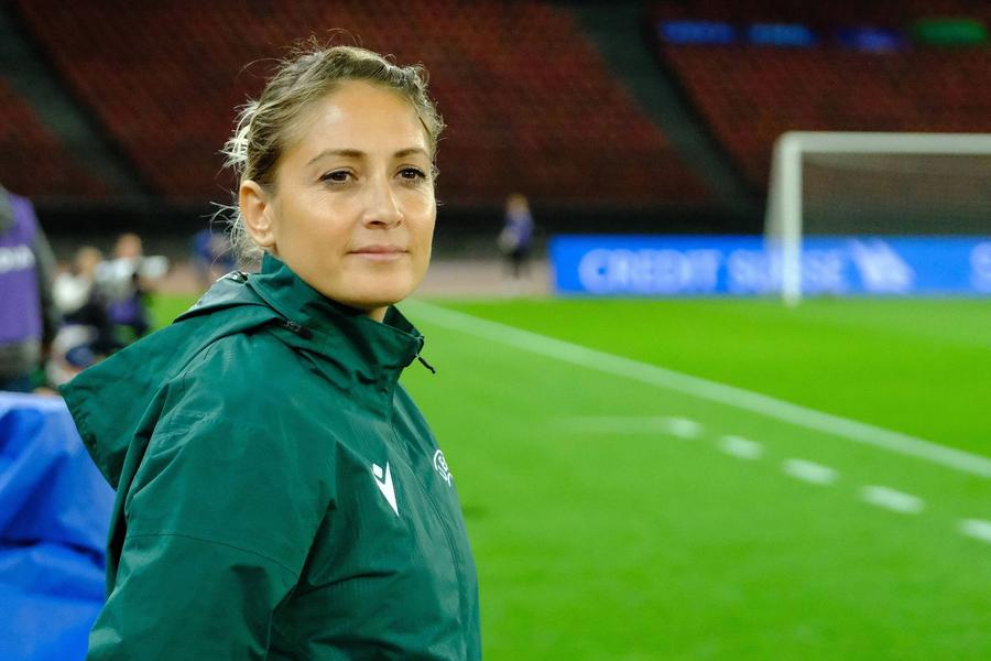 Alina Peșu va conduce o semifinală a Ligii Campionilor