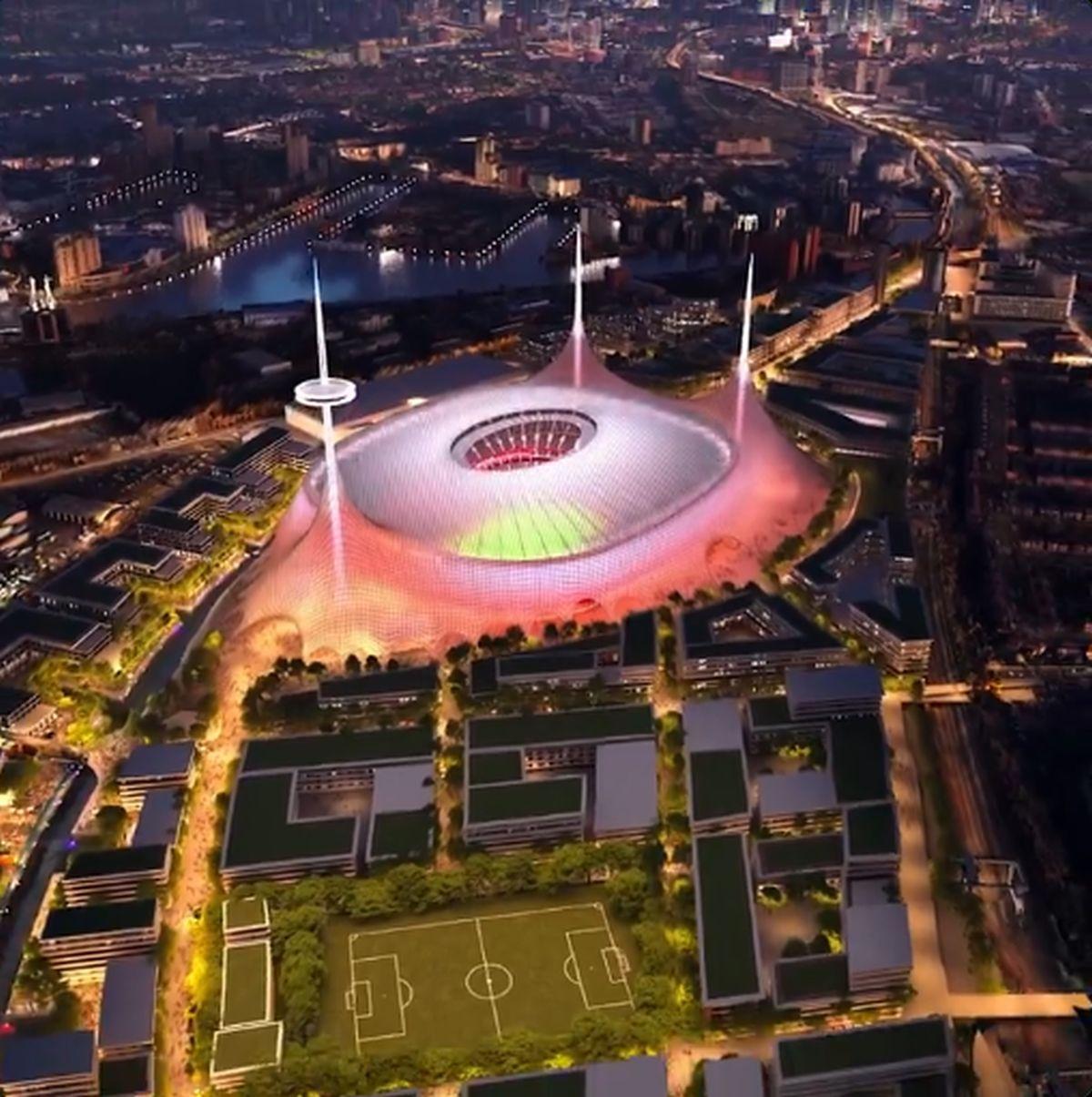 Primele imagini cu noul stadion al lui Manchester United i-au scandalizat pe fani: „Arată ca un circ, ce potrivit!”