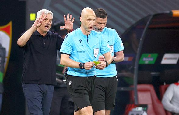 Arbitru din Premier League delegat la Lyon - FCSB » Rămâne celebru episodul cu Mourinho în parcare