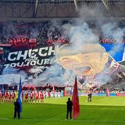 Ultrașii radicali ai lui Olympique Lyon / Sursă foto: Facebook@ Bad Gones 1987 - Officiel