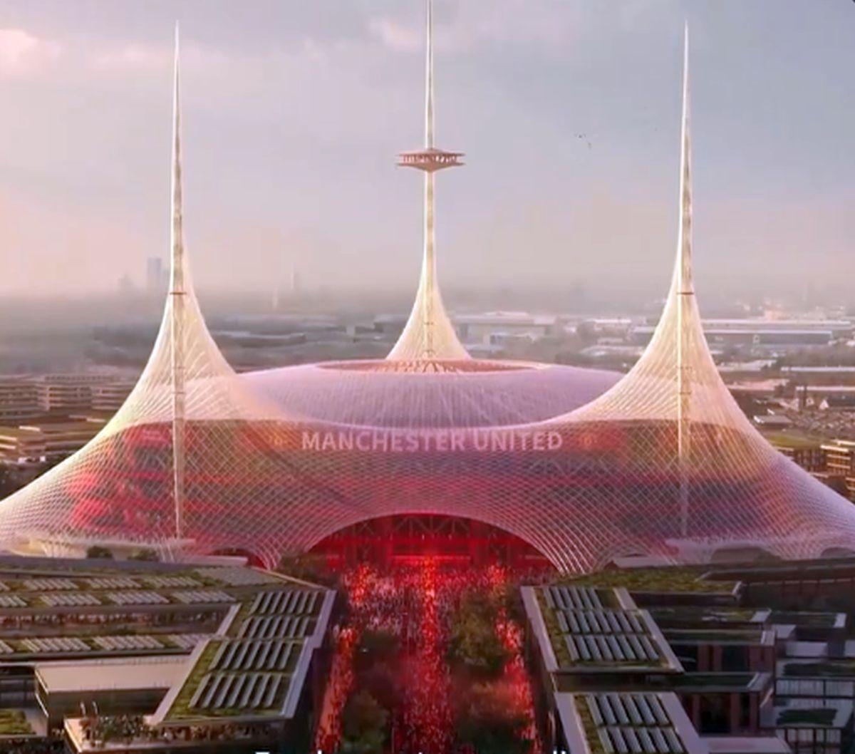 Primele imagini cu noul stadion al lui Manchester United i-au scandalizat pe fani: „Arată ca un circ, ce potrivit!”
