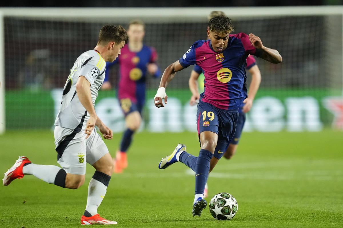 Barcelona s-a calificat fără emoții în „sferturile” Ligii Campionilor după 4-1 la general cu Benfica