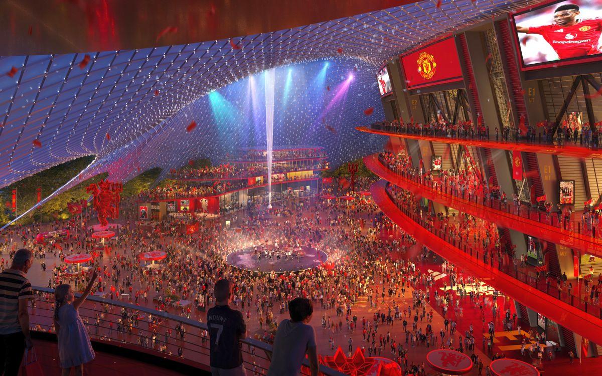 Noul stadion al lui Manchester United - randări