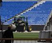 Lucrările sunt în toi la stadionul din Lyon FOTO: Ionuţ Iordache (GSP)