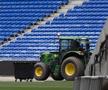 Lucrările sunt în toi la stadionul din Lyon FOTO: Ionuţ Iordache (GSP)