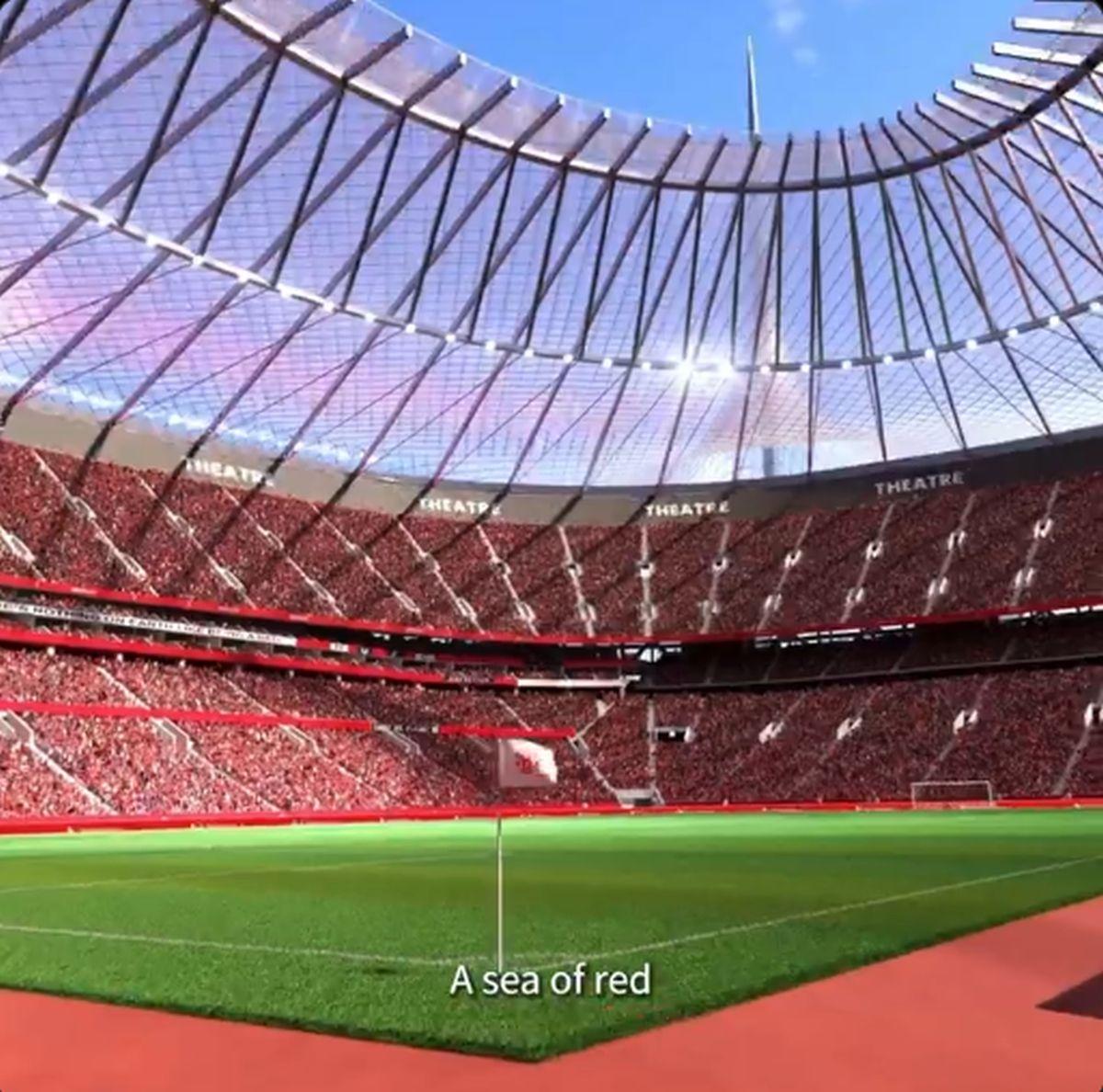Primele imagini cu noul stadion al lui Manchester United i-au scandalizat pe fani: „Arată ca un circ, ce potrivit!”