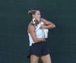 Aryna Sabalenka, alături de Ash, noul ei câine/Foto: Imago Images