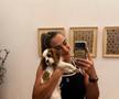 Aryna Sabalenka, alături de Ash, câinele ei/Foto: Instagram (Aryna Sabalenka)