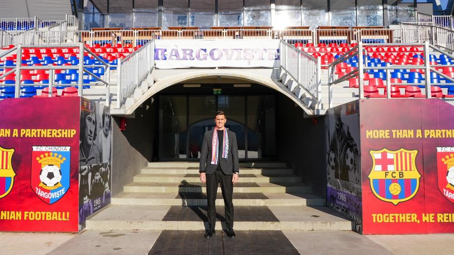 Florin Gardoș / foto: Facebook @ AFC Chindia Oficial Florin Gardoș, sceptic înaintea barajului de promovare în Superligă: „Poate nu suntem pregătiți”