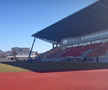 Cele mai noi imagini de la stadionul din Alexandria, martie 2026 / foto: Facebook @Badea Valentin