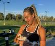 Aryna Sabalenka, alături de Ash, câinele ei/Foto: Instagram (Aryna Sabalenka)