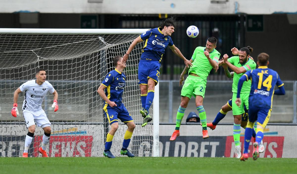 Ștefan Radu, assist în Verona - Lazio / FOTO: GettyImages