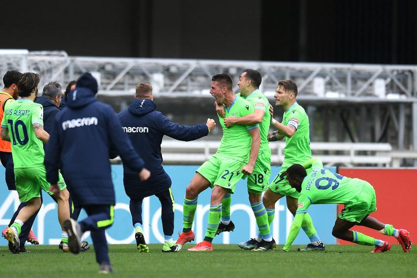 Ștefan Radu (34 de ani) a centrat perfect la reușita victoriasă a lui Milinkovici-Savici din minutul 90+2 al meciului Verona - Lazio, scor 0-1.