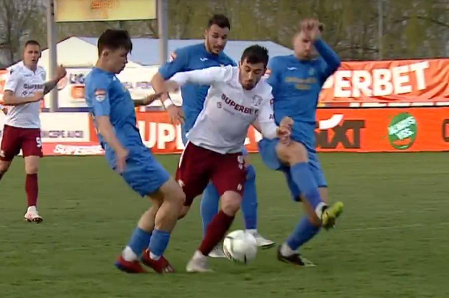 Rapid - Dunărea Călărași 4-1 » Victorie clară pentru alb-vișinii la Buftea! Rapid și Craiova au rupt clasamentul