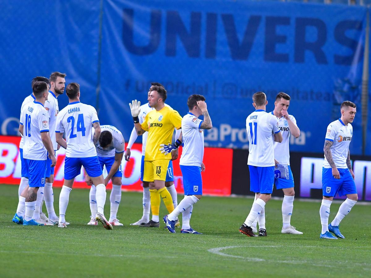 5 fotbaliști s-au remarcat în CS Universitatea Craiova - CFR Cluj