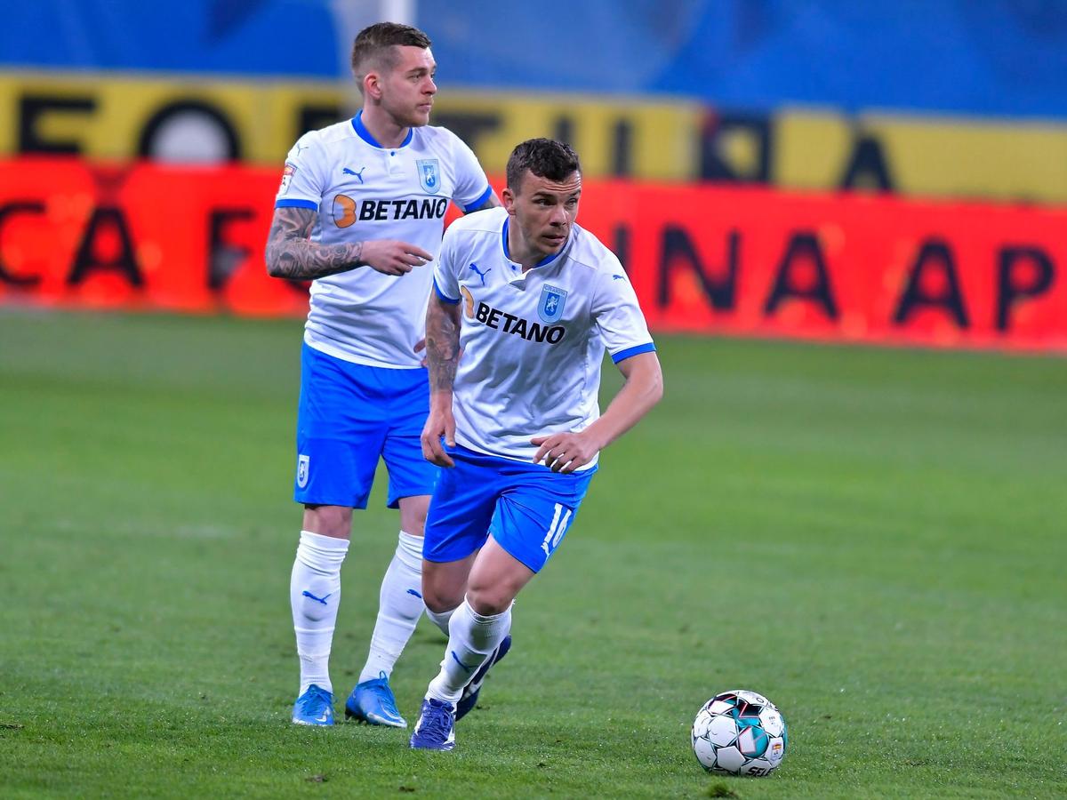 5 fotbaliști s-au remarcat în CS Universitatea Craiova - CFR Cluj