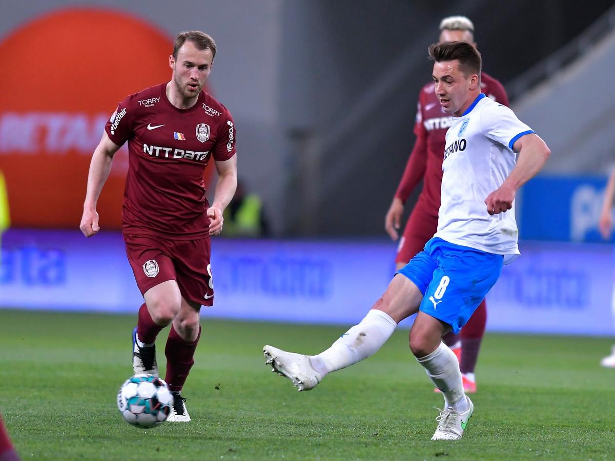 5 fotbaliști s-au remarcat în CS Universitatea Craiova - CFR Cluj