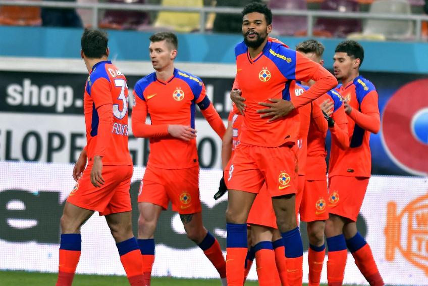 Malcom Edjouma are două goluri în opt partide la FCSB / Sursă foto: Imago Images