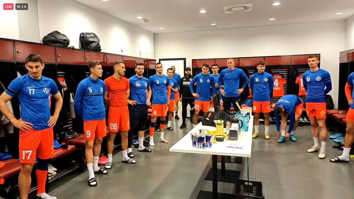 Mihai Neșu, în vestiarul FCSB: „E prima oară pe Arena Națională” » Imagini emoționante