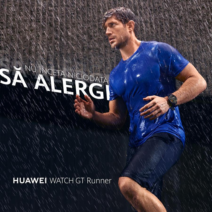 Atenție! A apărut Huawei Watch GT Runner, primul ceas profesional de alergare al companiei
