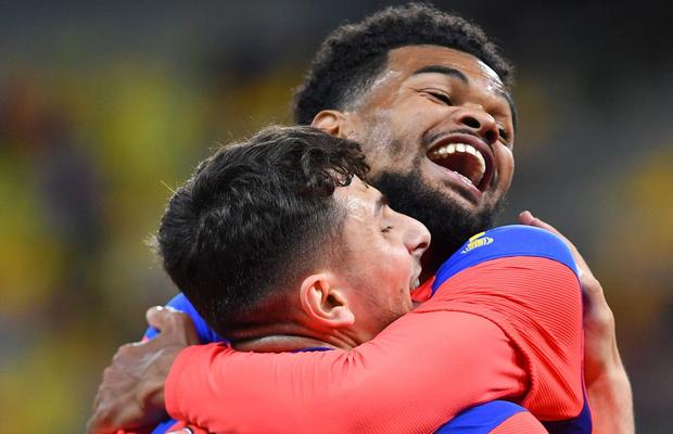 I-a răspuns lui Becali: Edjouma, pasă genială în FCSB - FC Voluntari!