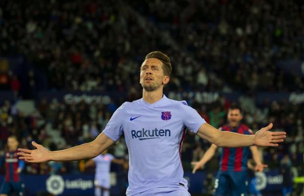 Barcelona, victorie dramatică la Levante » Gol decisiv marcat de Luuk de Jong la ultima fază