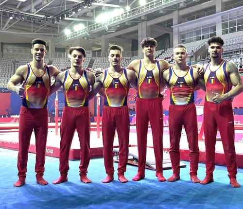 Echipa masculină a României FOTO FRG