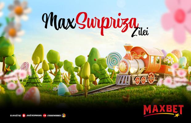 A sosit timpul pentru MaxSurpriza Zilei pe MaxBet.ro!
