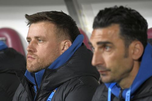 Mihai Pintilii a fost retrogradat înapoi ca secund la FCSB după venirea lui Elias Charalambous   // FOTO: Imago