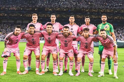 Echipa de start a lui Inter Miami cu Monterrey / Foto: Inter Miami (Facebook)