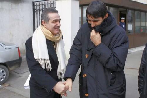 Gigi Becali, alături de Victor Pițurcă