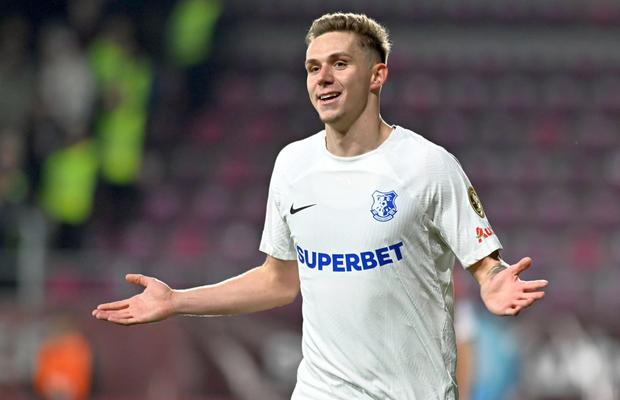 Anunț oficial: „Am vorbit cu Hagi și Rivaldo. Intrăm în cursă pentru transferul lui Louis Munteanu!”