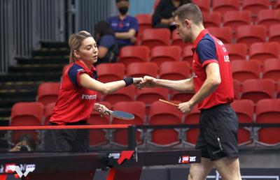 Bernadette Szocs și Ovidiu Ionescu au pierdut în semifinalele turneului preolimpic » Vineri mai au o șansă de a obține biletul pentru Paris