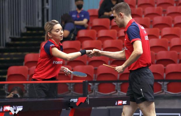 Bernadette Szocs și Ovidiu Ionescu au pierdut în semifinalele turneului preolimpic » Vineri mai au o șansă de a obține biletul pentru Paris