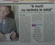 Pagina din Gazeta Sporturilor, a doua zi după decesul lui Gogu Viziru