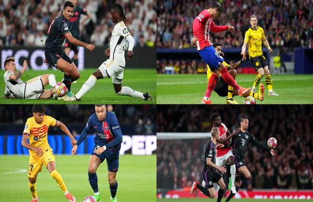 Spectacol în Champions League » Record de goluri în „sferturi”