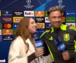 Tot studioul a aplaudat! Moment special în Liga Campionilor: „Sunt mândră de tine, dă-mi o îmbrățișare!”
