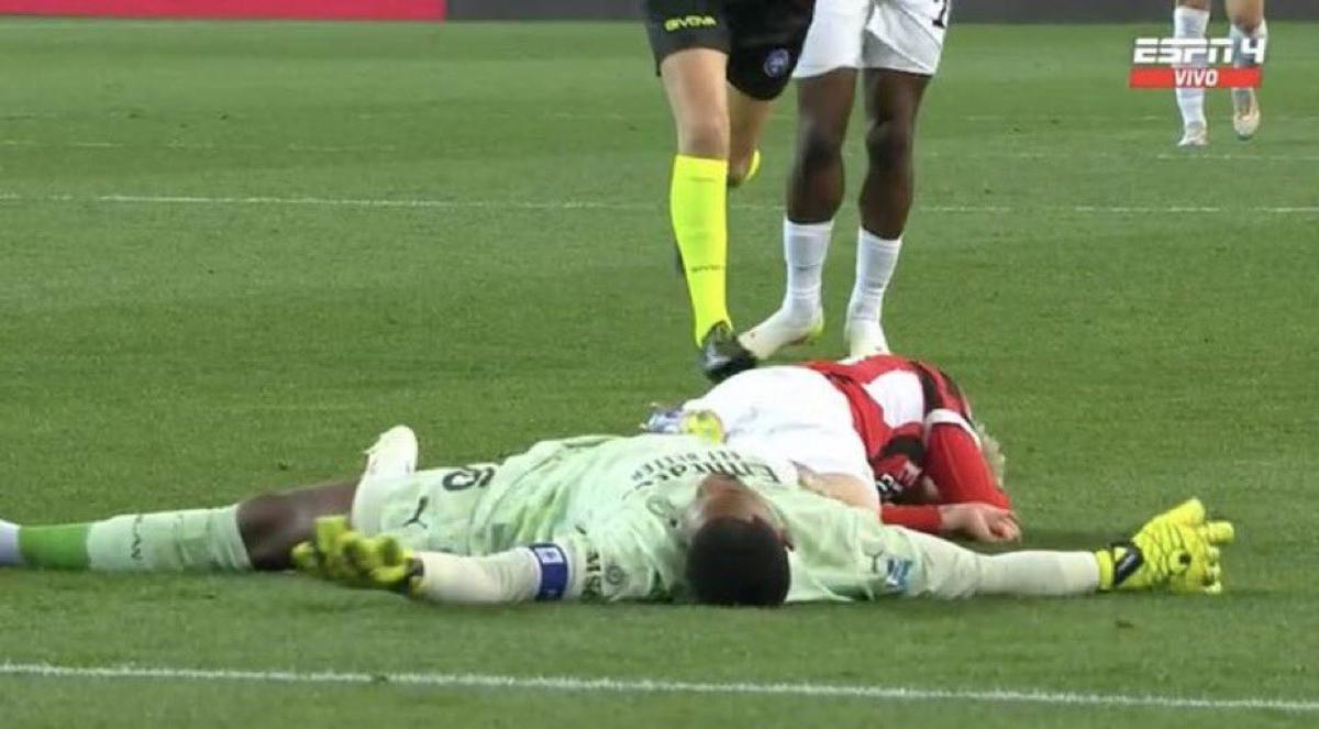 Mike Maignan, ciocnire violentă în Udinese - AC Milan: transportat la spital