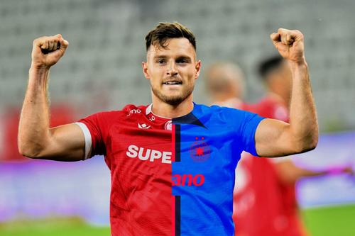 Dennis Politic e dorit insistent la FCSB / fotomontaj GSP