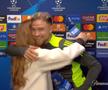 Tot studioul a aplaudat! Moment special în Liga Campionilor: „Sunt mândră de tine, dă-mi o îmbrățișare!”