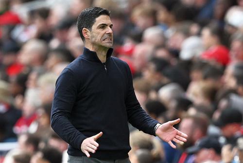Mikel Arteta // foto: Guliver/gettyimages