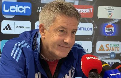 Test „sever” pentru Cristiano Bergodi la U Cluj - Craiova: „Suntem o echipă greu de bătut”