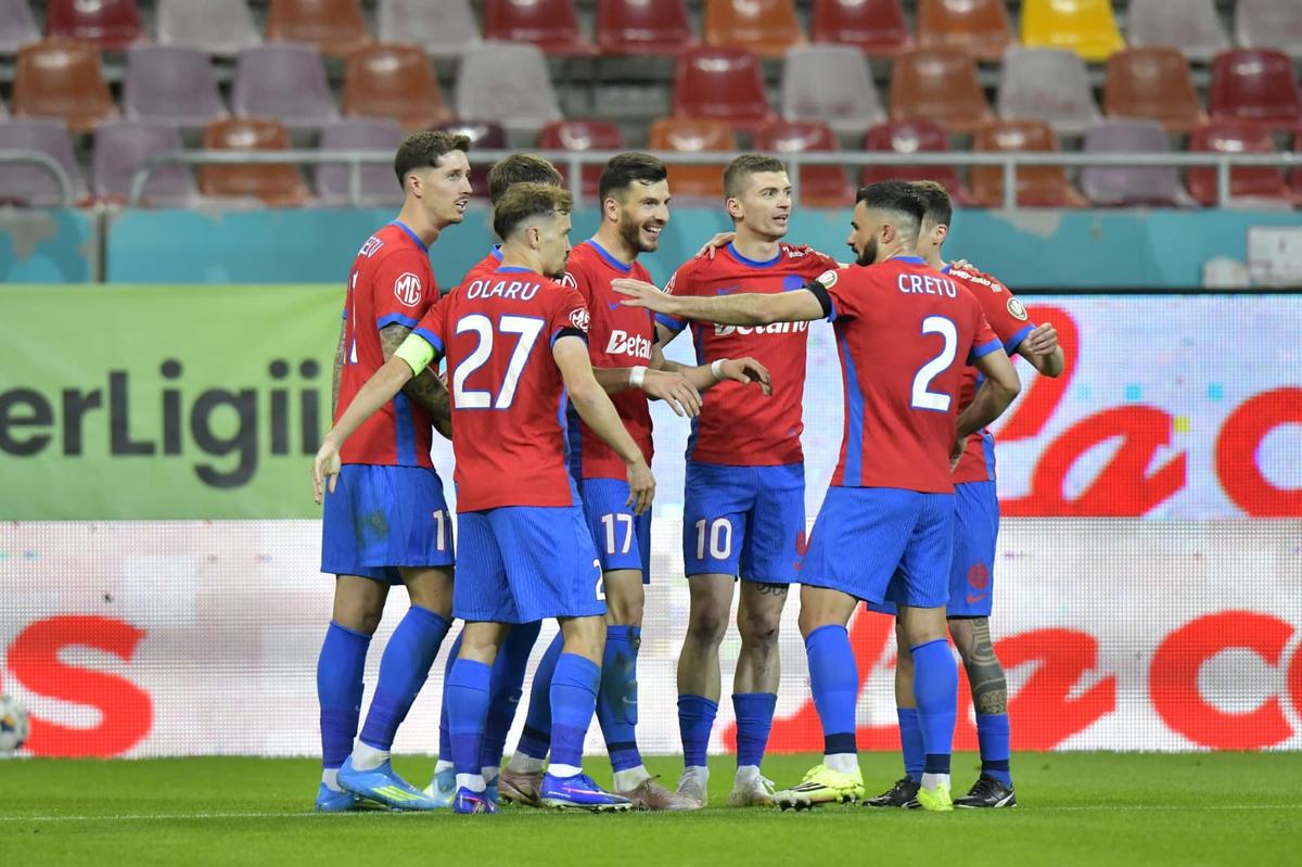 Darius Olaru, 3 contribuții decisive în FCSB - Oțelul: „Probabil cea mai bună repriză din acest sezon”