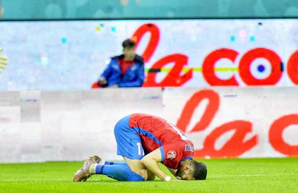 Gol de atacant la prima titularizare după 6 luni pentru FCSB!