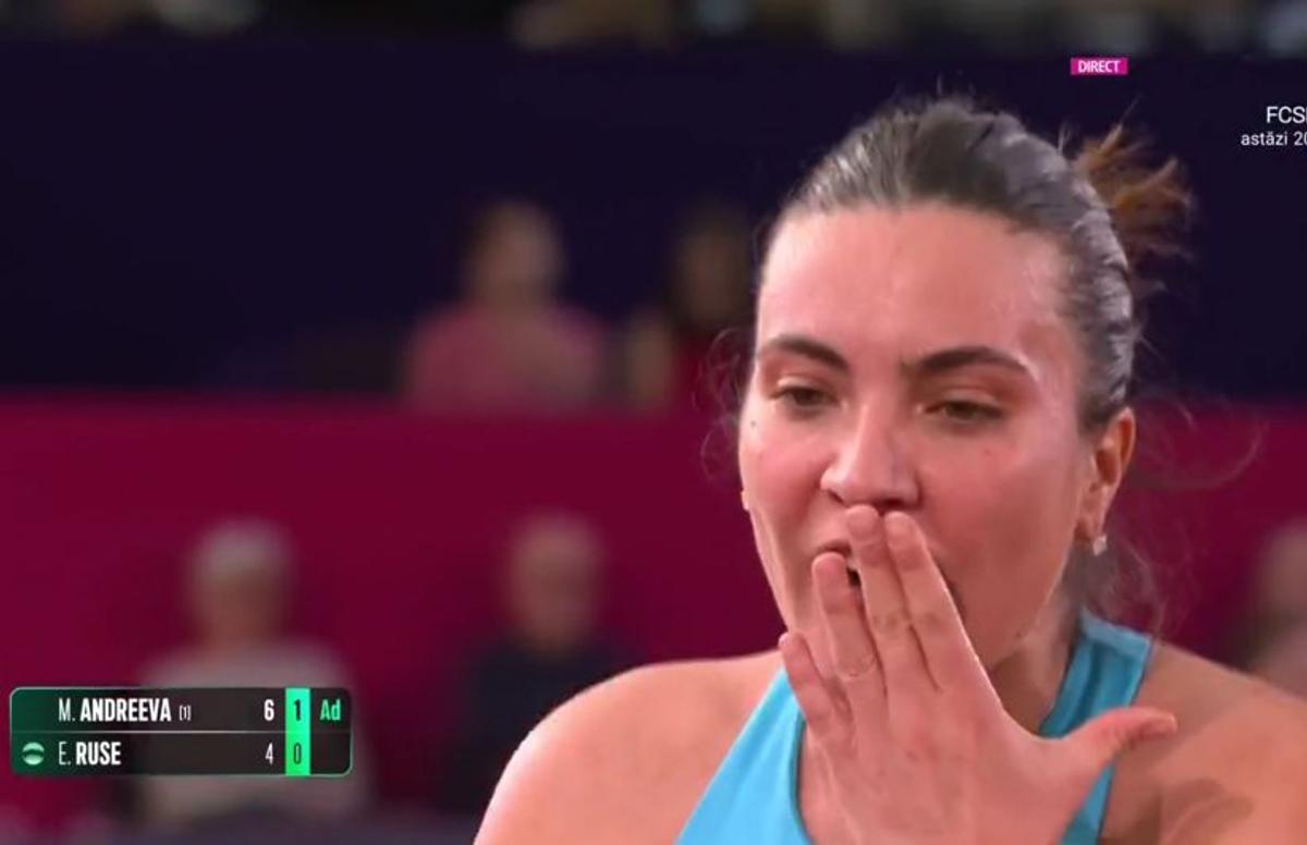 Gabriela Ruse, răbufnire în semifinala de la Linz