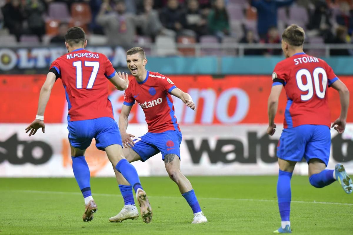 Gol de atacant la prima titularizare după 6 luni pentru FCSB!