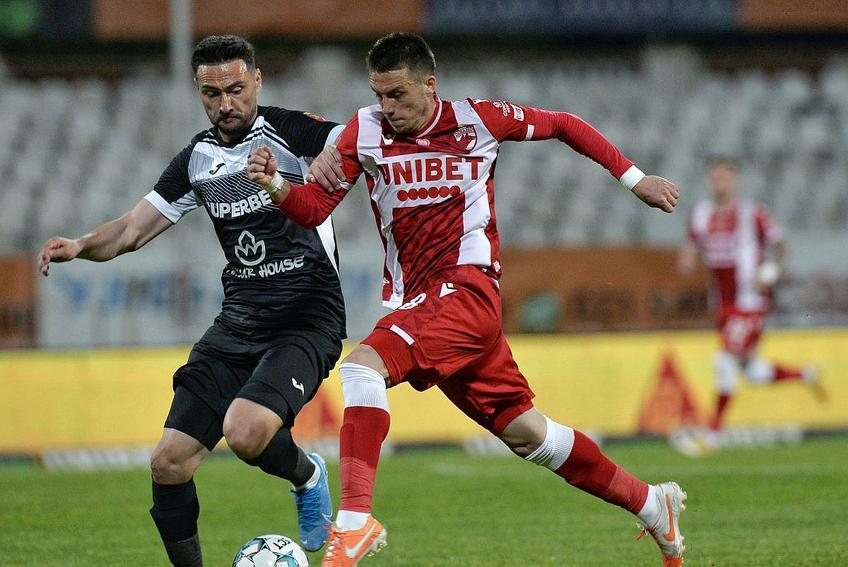 Mihaiu și compania au obținut sâmbătă a patra victorie consecutivă, 2-0 cu Hermannstadt // FOTO: Cristi Preda